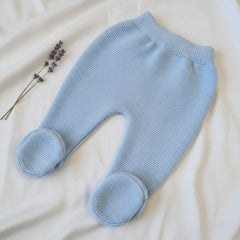 Pantalon simple bleu